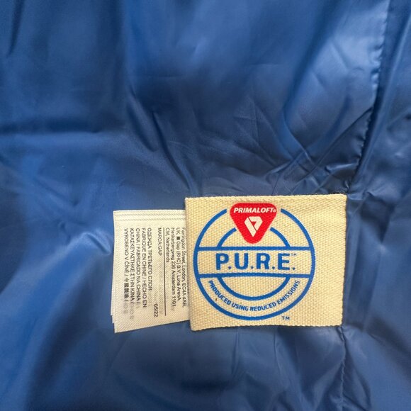 Gap Big Puff Cropped Jacket - Imperial Blue - Picture 6 of 7